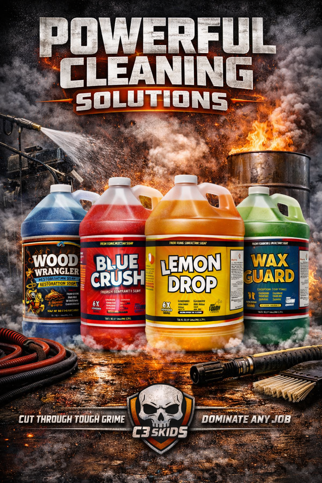 Surfactants & Chemicals – C3 Skids