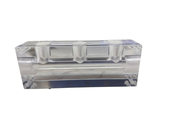 Clear Manifold Block