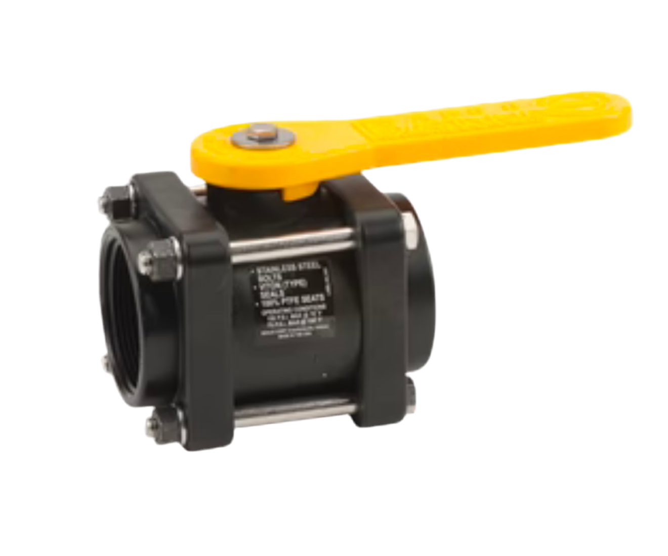 2" Standard Port Poly Ball Valve