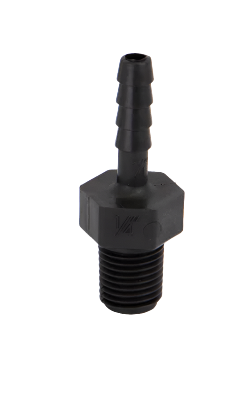 1/4" Male Thread x 1/4" Hose Barb