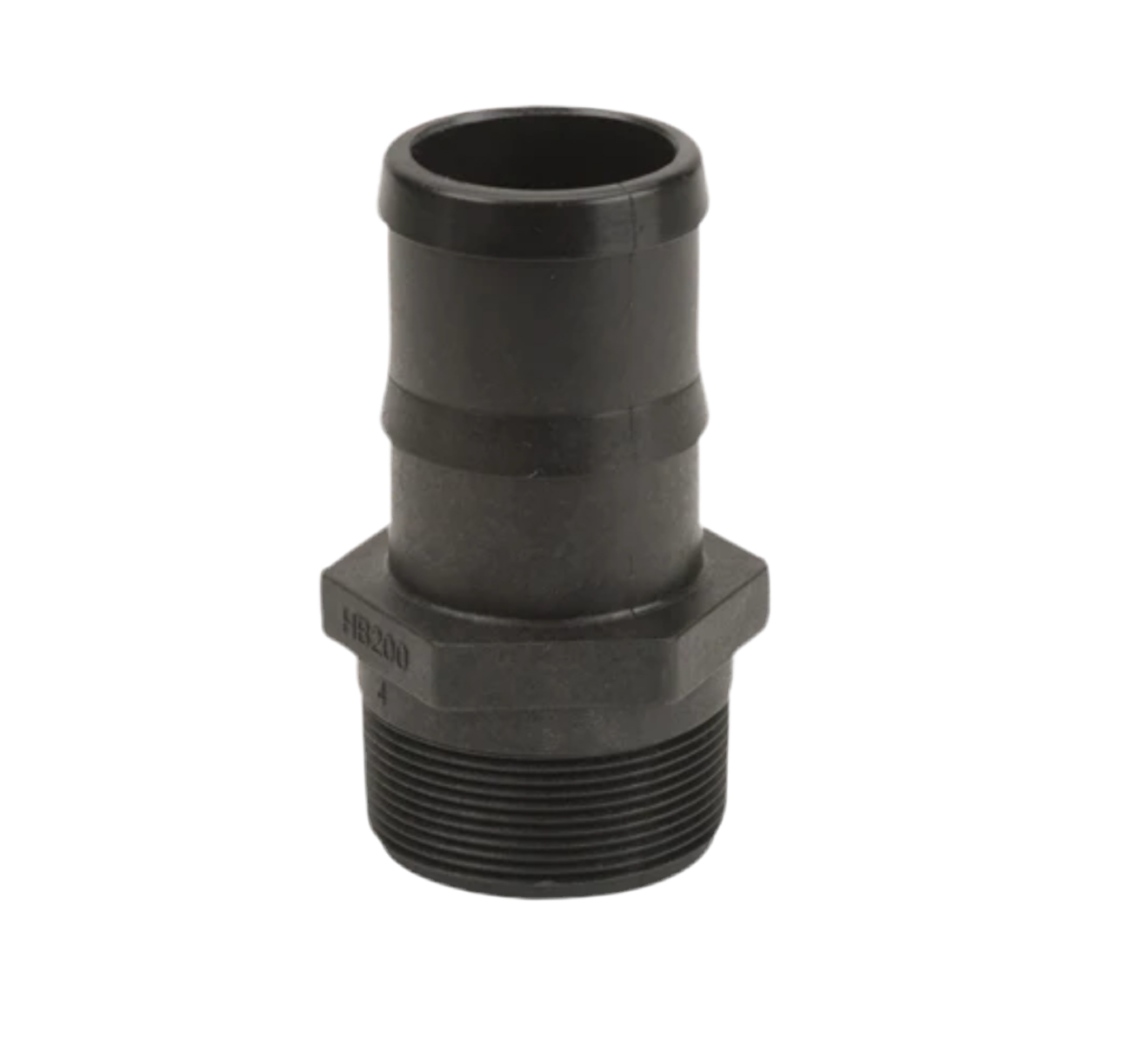 2" Male Thread x 2" Hose Barb Straight