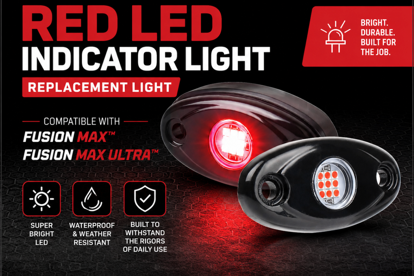 Fusion MAX Replacement Light (Red)