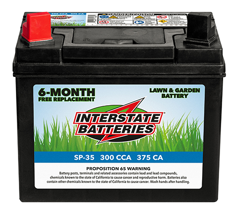 Interstate SP35 Sealer Cart Battery