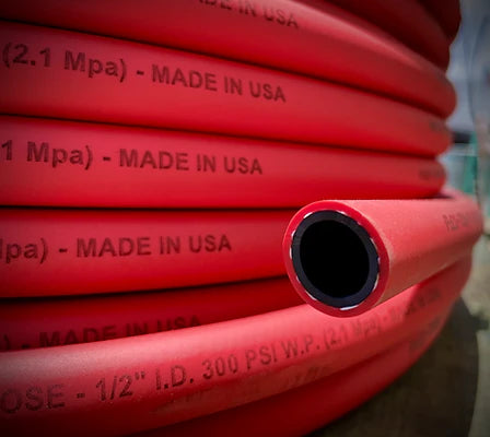 3/4" Red Radiator Bypass Hose By The Foot
