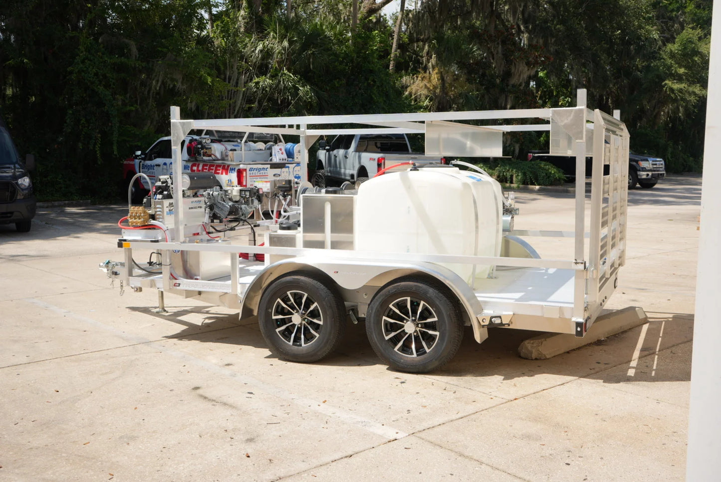 7x12 Alpha Aluminum Trailer