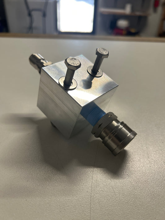 3/8” Hose Reel Bypass Block