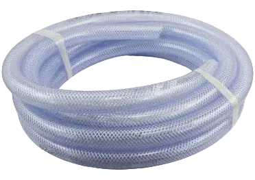 1" X 100' ID Clear Braid Hose