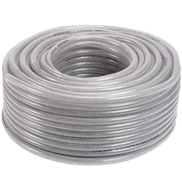 1/2” x 300' Clear Braided Hose