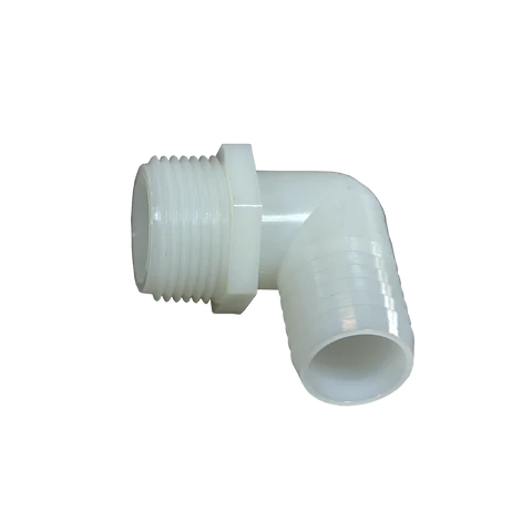 1/2" MNPT x 1/4" HB Nylon Elbow
