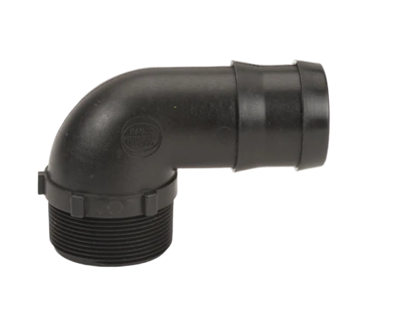 2" Male Thread x 2" Hose Barb Elbow