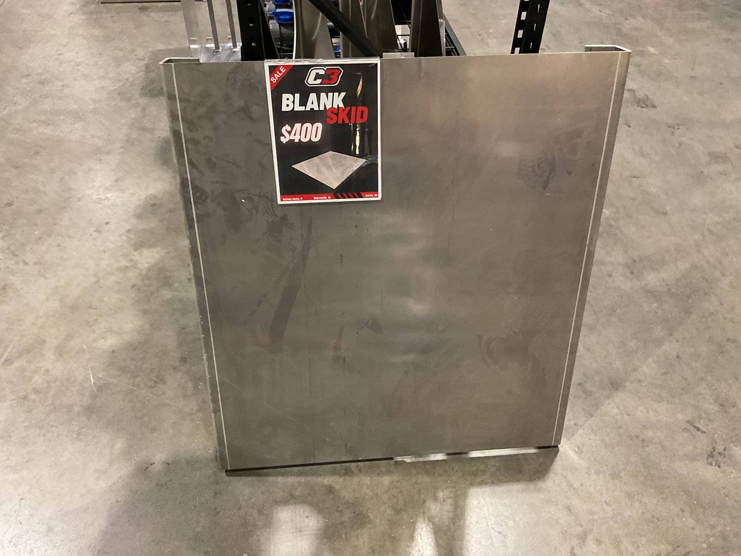 Blank Skid