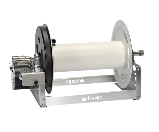 18" Kings Electric Hose Reel 1" Manifold