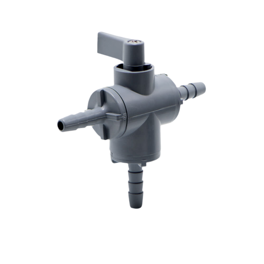 1/4" 3-Way PVC Downstream Valve