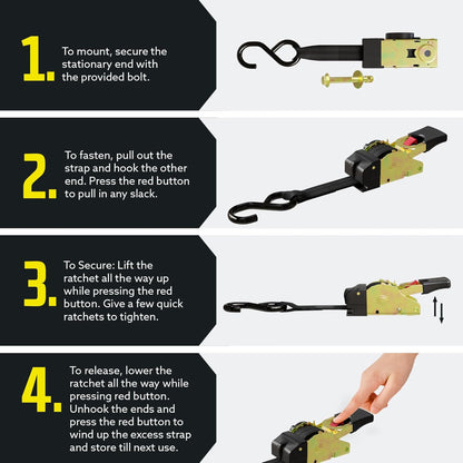 Mountable Ratchet Strap