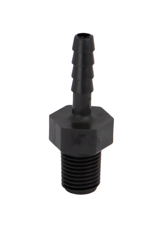 1/4" Male Thread x 1/4" Hose Barb