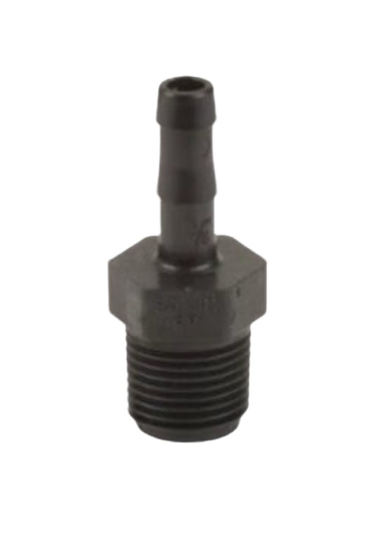 1/2" Male Thread x 3/8" Hose Barb Straight
