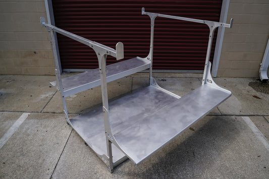 72" Bare Aluminum Skid