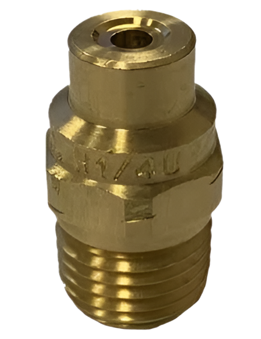 0040 1/4" Threaded Brass Spray Nozzle
