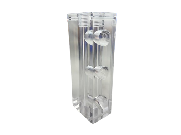 Clear Manifold Block