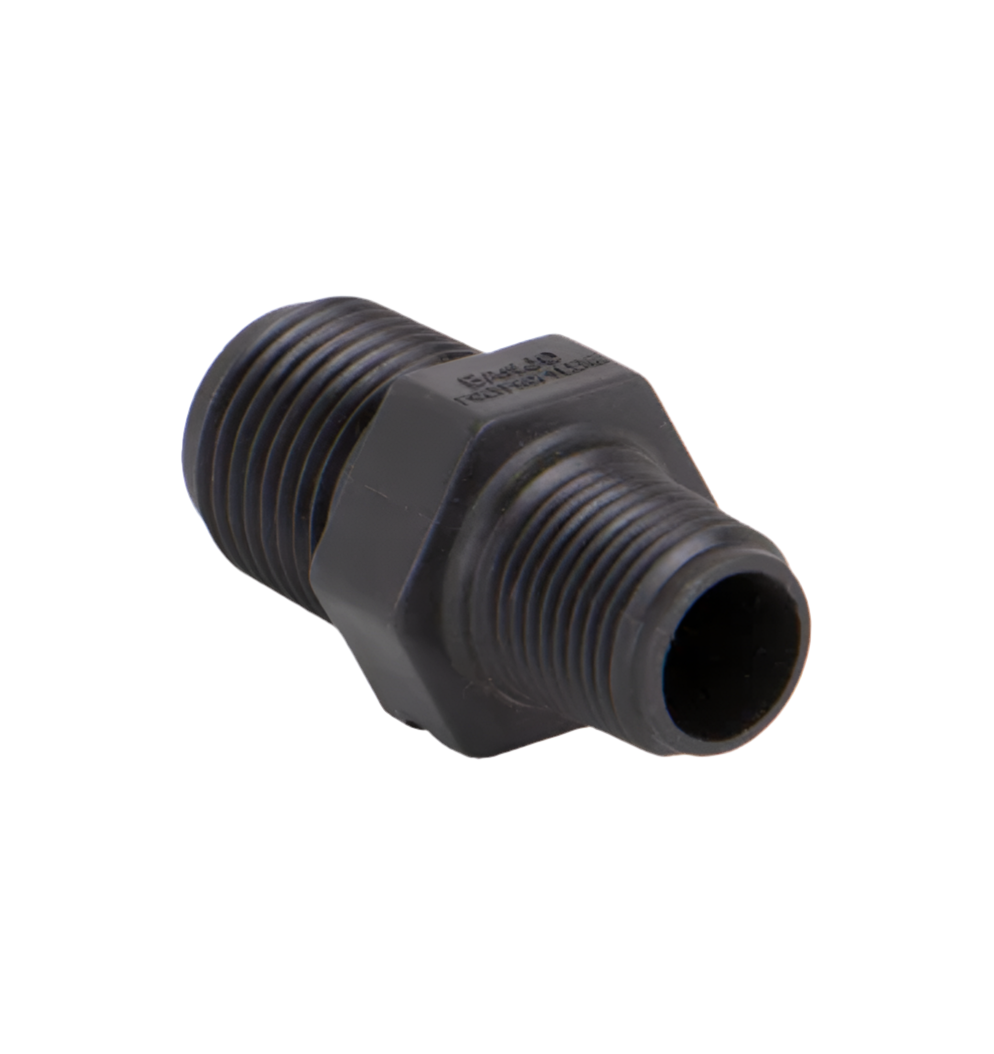 1/2" x 3/8" Poly Nipple