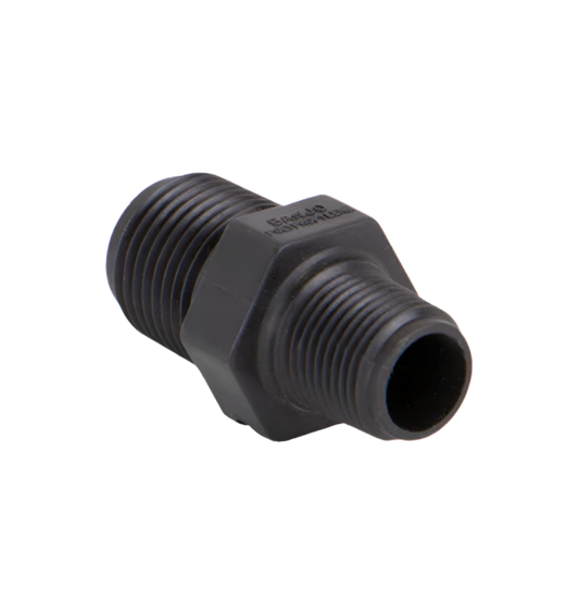1/2" x 3/8" Poly Nipple