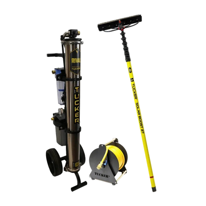 Tucker® Water Fed Pole Solar Panel Cleaning Kit w/ Rival - v2