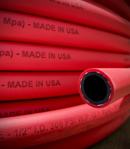 1/2" Red Soft Jet Hose 300 PSI