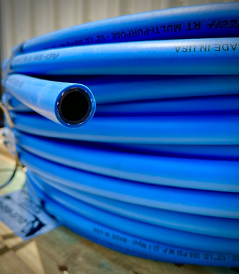 1/2" x 300' Blue Soft Jet Hose 300 PSI
