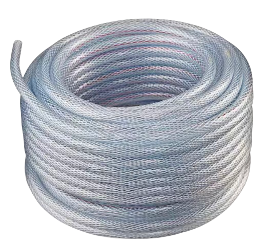 1/4” x 300' Clear Braided Hose