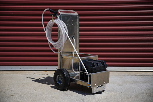 Built Out Sealer Cart