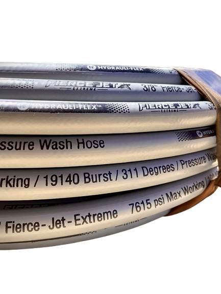 Fierce Jet 50ft 7250PSI 3/8 2-Wire High Pressure Hose