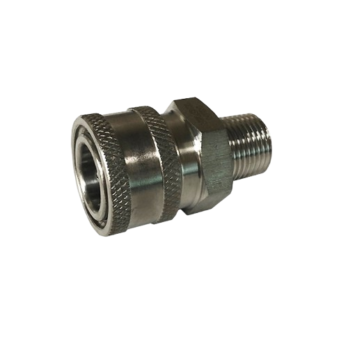 3/8" Male Stainless Steel Quick Connect