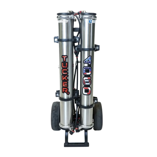 Tucker® 4060 4-Stage RO/DI Cart