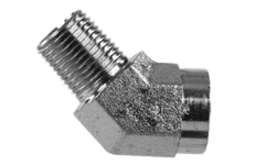45° Street Elbow, 3/8" NPTF Male x 3/8" NPTF Female