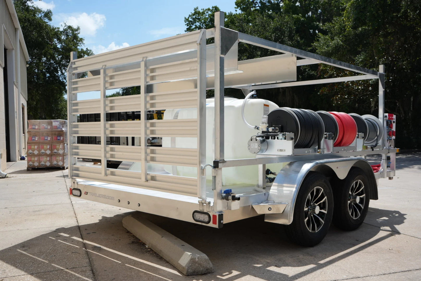7x12 Alpha Aluminum Trailer