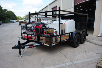 6x12 Pressure Washing & Gas Soft Wash Trailer