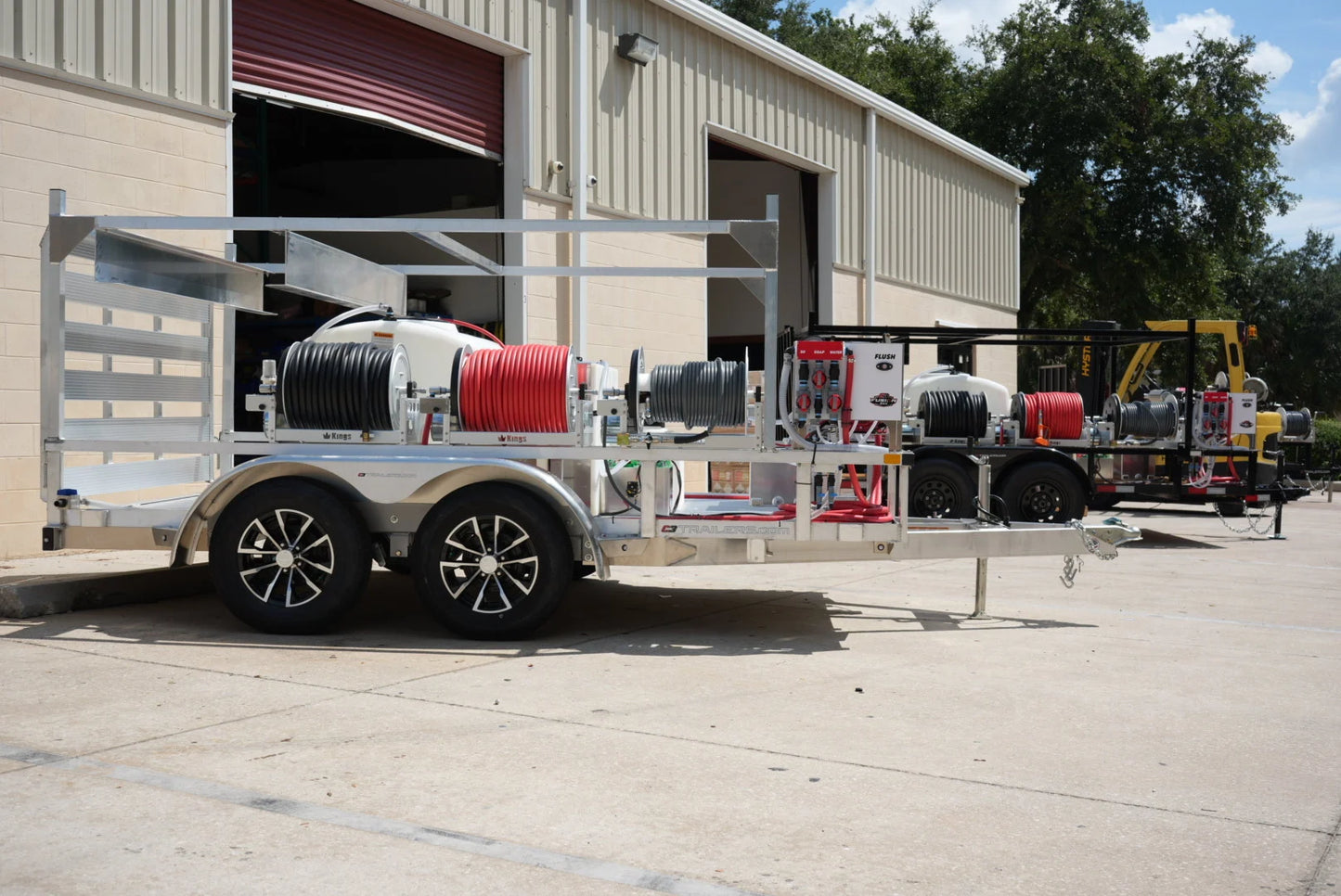 7x12 Alpha Aluminum Trailer