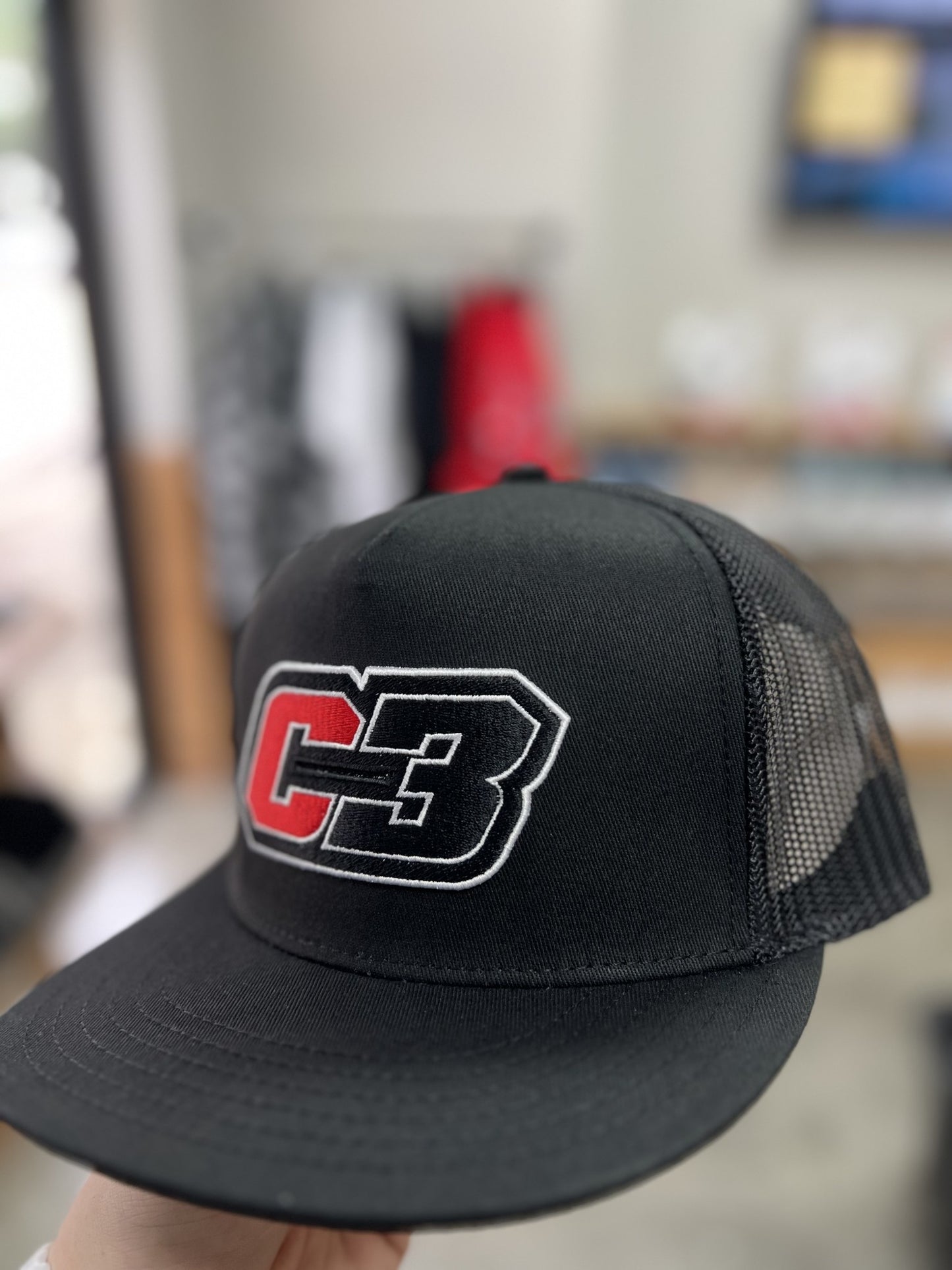 Black 'C3' Snapback